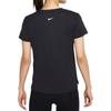 Nike Футболки женские черные с круглым вырезом умеренные DR7570-010