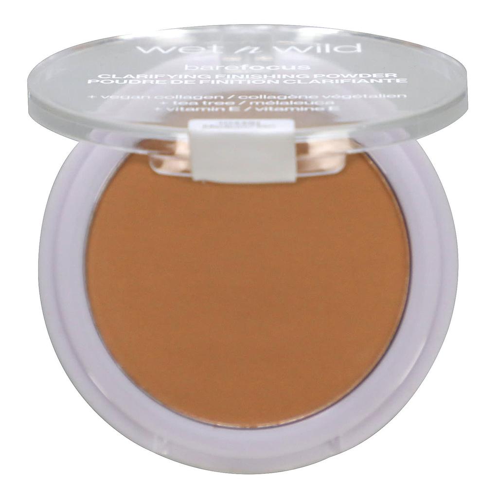 Wet N Wild Barefocus, Clarifying Finishing Powder, Medium/tan, 7.8 G (0.27 Oz)
