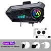 Y10 Pro Max Гарнитура для мотоциклетного шлема Bluetooth 5.3 Громкая связь Водонепроницаемость IPX6 2000 мАч Беспроводные мото-наушники Поддержка голоса