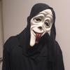 Halloween Dark Role Playing Mask, Suitable Horror Latex Mask A Funny Mask