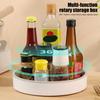 360-Degree Rotatable Lazy Susan Organizer Turntable Large Capacity Spice Organization Makeup Organizer Storage Holder