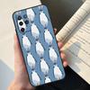 Мультяшный чехол-пингвин для Oppo A5 Pro A15 A16 A17 A57 A77 A94 A74 A54 A76 A96 A40 A60 A80 A18 A38 A58 A78 A98