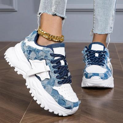 Женские дышащие кроссовки для бега, фитнеса, спорта, повседневной обуви, ковбойские папины туфли