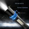 Сверхяркий USB-фонарик с аварийным свистком, перезаряжаемый