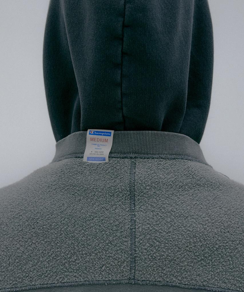 CHAMPION X N.Hollywood Reversible Crewneck Sweatshirt Dark Grey