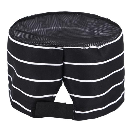 Chef Hat Unisex Kitchen Hat Hotel Restaurant Cook Cap Good Breathability Hollow Mesh Top Waiter Chef Work Cap Workshop Factory Hat