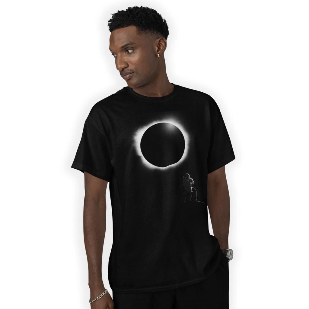 Eclipse and Astronaut T-Shirt Space Sun and Moon Birthday Gift