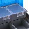 Ergonomic Handle Fishing Gear Box ABS Fishing Lure Box  Saltwater Fishing