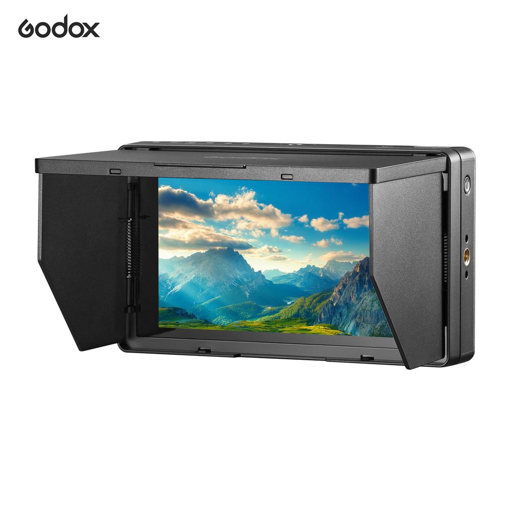 Godox GM55 5,5-дюймовый сенсорный экран IPS Накамерный монитор 4K HDMI-выход Широкий угол обзора 160 градусов 3D LUT