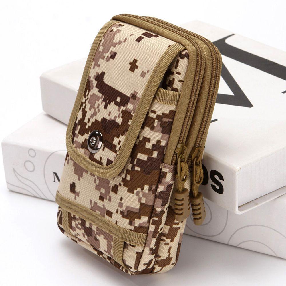 Функциональная походная камуфляжная сумка на молнии, поясная сумка, поясная сумка, сумка на пояс для отдыха на открытом воздухе
