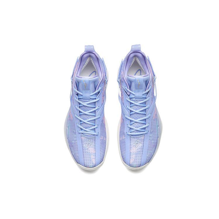 Anta Баскетбольные кроссовки GH3 Hayward Nitrogen Technology с амортизацией, нескользящие, износостойкие, низкие, мужские, фиолетовые 112231103-2