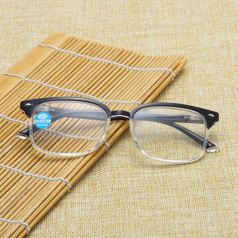 1701 Full Frame Progressive Intelligent Presbyopic with Multifocal Lens Blue Light Anti Blue Far and Near Reading Glasses