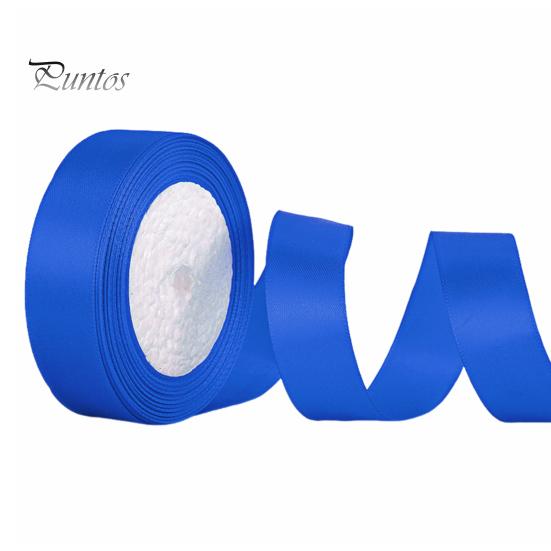 22.8m Solid Color Ribbon 2cm Width Packaging Ribbon Polyester Cake Box Ribbon for Wedding Decor Bouquets DIY Projects