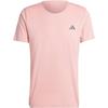 Adizero Slim-Fit Round Neck Short Sleeve T-Shirt Men Tops Pink IM8548
