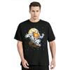 Astronaut Funny Print Graphic T-shirt Hip Hop New Summer Fashion Streetwear Tshirt Men's Clothing O-neck Loose T Shirt
