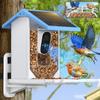 Smart Bird Feeder With Camera 2.4K Screen Solar Power Low Power Night Vision IP66 Waterproof 4G Bird Feeder