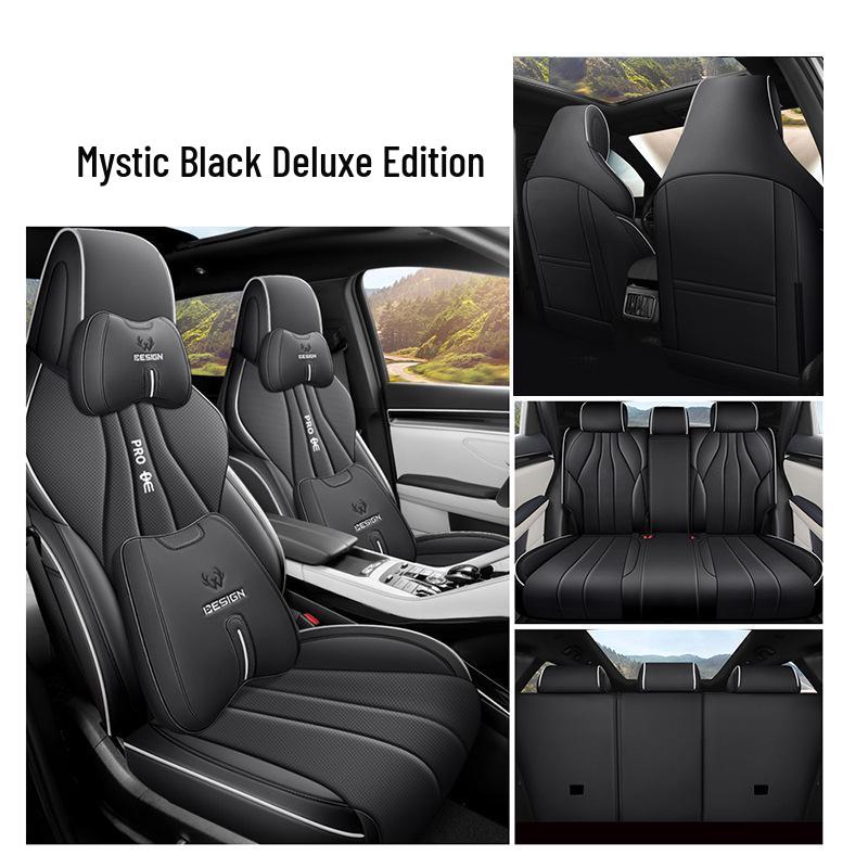 BYD Song PRO All-Season Leather Car Seat Cushion Set - Full Coverage for Five-Seat Models