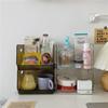 1pc Multi-purpose Cosmetics Storage Boxes Women Desktop Makeup Storage Shelves Transparent Sundries Storages Organizer Shelf