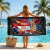 Braga FC print Quick Dry Beach Towel Microfiber Absorbent Portable Travel Swimming Towel