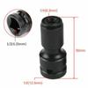 Wrench Hex Drill Chuck Converter For Impact Wrench 1/2inch Drive To 1/4inch Change Socket Adapter