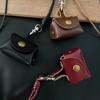 Pendant Hanging Neck Coin Purse Necklace Leather Women Necklace New Headphone Bag  Women