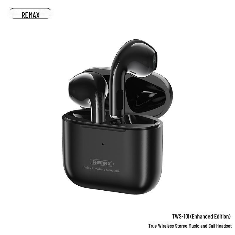 Спортивная стереогарнитура REMAX Ruiliang Bluetooth 5.0 TWS, бинауральная, совместимая с Apple