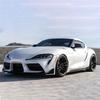 1 пара накладок на боковые зеркала из углеродного волокна для Toyota Supra A90 M Style 2020-2024