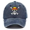 Винтажная кепка из стираного хлопка Dad Hat - мужская ретро-бейсболка, мягкий верх, защита от солнца
