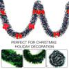 Christmas Tinsel Bow Ribbon Decoration Pull Flower Ribbons Ornaments DIY Xmas Tree Garland Wedding Holiday Party Home Supplies