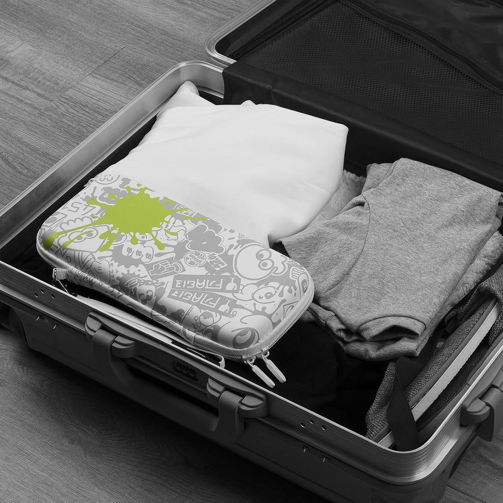 Чехол для переноски, совместимый с моделью Nintendo Switch OLED, легкий водонепроницаемый защитный чехол для хранения, аксессуары с 10 игровыми картриджами