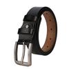 Mens Fashion Leather Belt With Sleek Polished Finish And Metal Pin Clasp For Work And Weekend