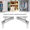 2pcs Set Steel,   Lift up lift support scissor Closet Wardrobe Door hinges for trap Spring Hinge Cabinet Cupboard