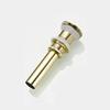 Gold Bathroom Basin Sink Pop Up Drain Brass Material Waste Stopper Floor Drain Non-Porous Bathroom Basin Drainer Bath Hardware