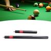 2PCS Pool Cue Extension Retractable Snooker Cue Extender Carbon Fiber Aluminum Alloy Billiard Accessory