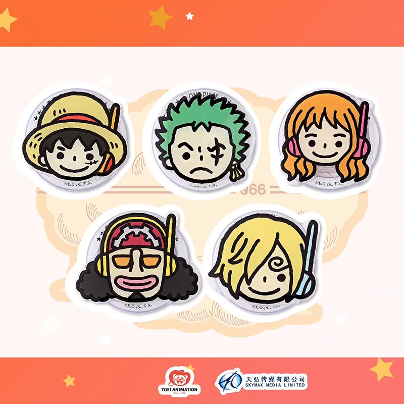 1 шт. Официальный держатель для телефона ONE PIECE Серия Aigehede Blind Box Сильная магнитная адсорбция / Амортизация подушкой безопасности для подарков.