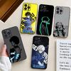 Аниме B-Blue Lock Для IPhone 17 Air 16 15 14 13 12 11 Pro Черный Мягкий Чехол для Телефона