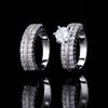 Couple Ring Premium Sense Pair Ring Ladies Engagement Ring Jewelry