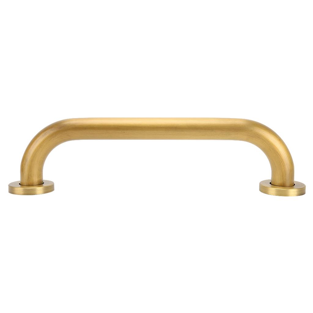 Copper Shower Grab Bar Bathroom Balance Bar Safety Hand Rail Bathtub Safety Handle for Elderly
