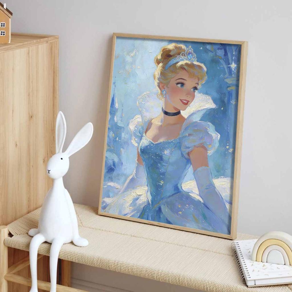 Disney Золушка Алмазная Живопись Мозаика Арт Картина Набор Ручная Работа DIY Подарок Декор Дома