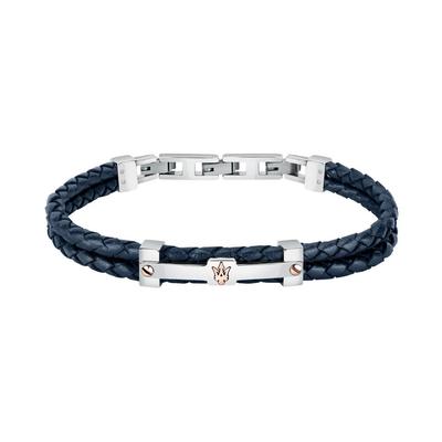 Браслет Jewels из переработанной кожи и нержавеющей стали JM422AVE10 - для мужчин