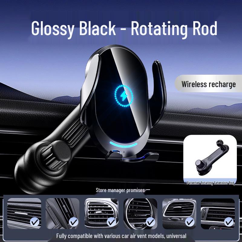 Universal Wireless Charging Car Phone Holder for Air Vent & Dashboard