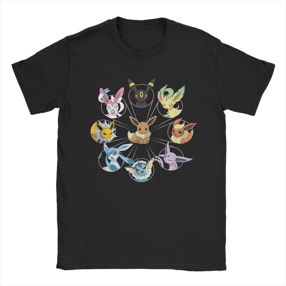 Новая летняя мужская футболка с принтом Спящего Каби Зверя, круглый вырез, футболка из 100% чистого хлопка, милый топ с принтом