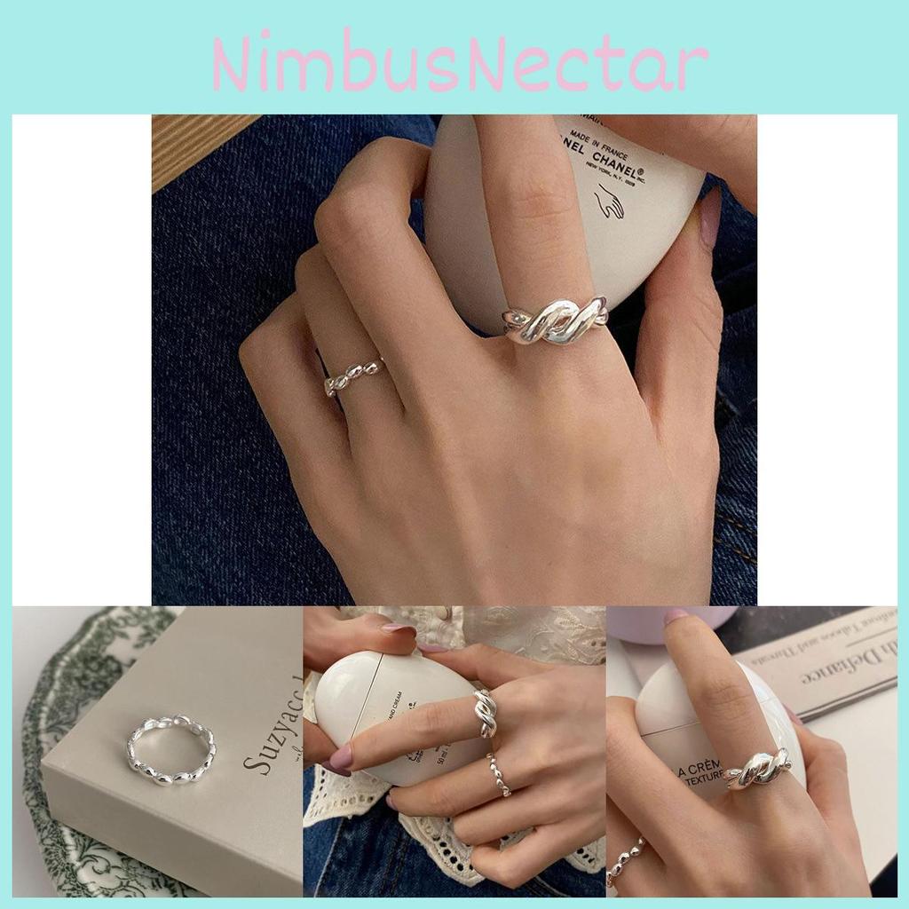 Элегантное кольцо из стерлингового серебра 925 пробы с перекрученным перекрещивающимся дизайном для стильных женщин