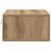 Nightstand Set of 2 Artisan Oak Finish 35 x 35 x 20 cm Engineered Wood