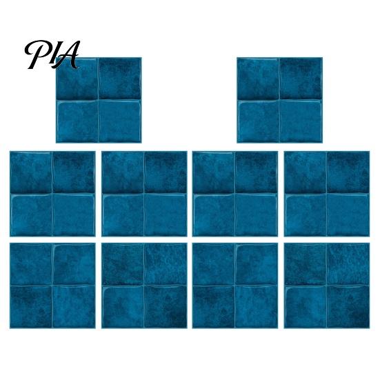 Peel And Stick Wall Tiles Self-Adhesive Mosaic Stickers for Kitchen Bathroom, Waterproof Removable Wallpaper, Sink Backsplash Protector 3D Tile Decals