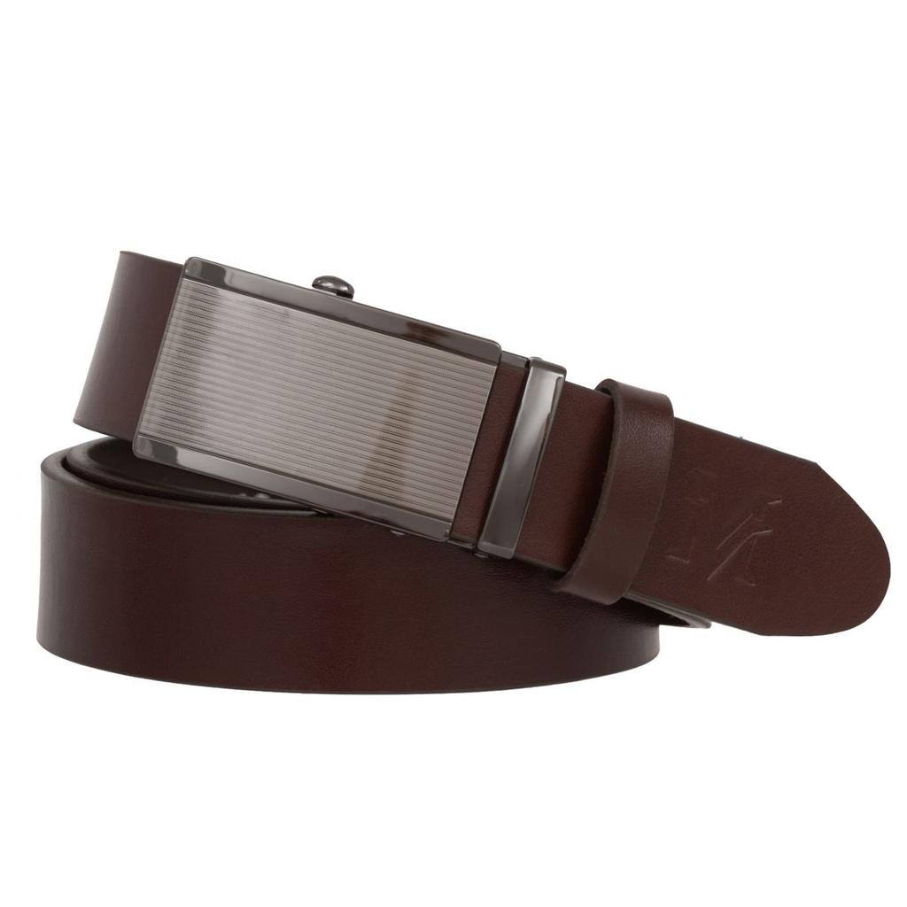 Vermari Men' Leather Suit Belt Automatic 3.5 Waist