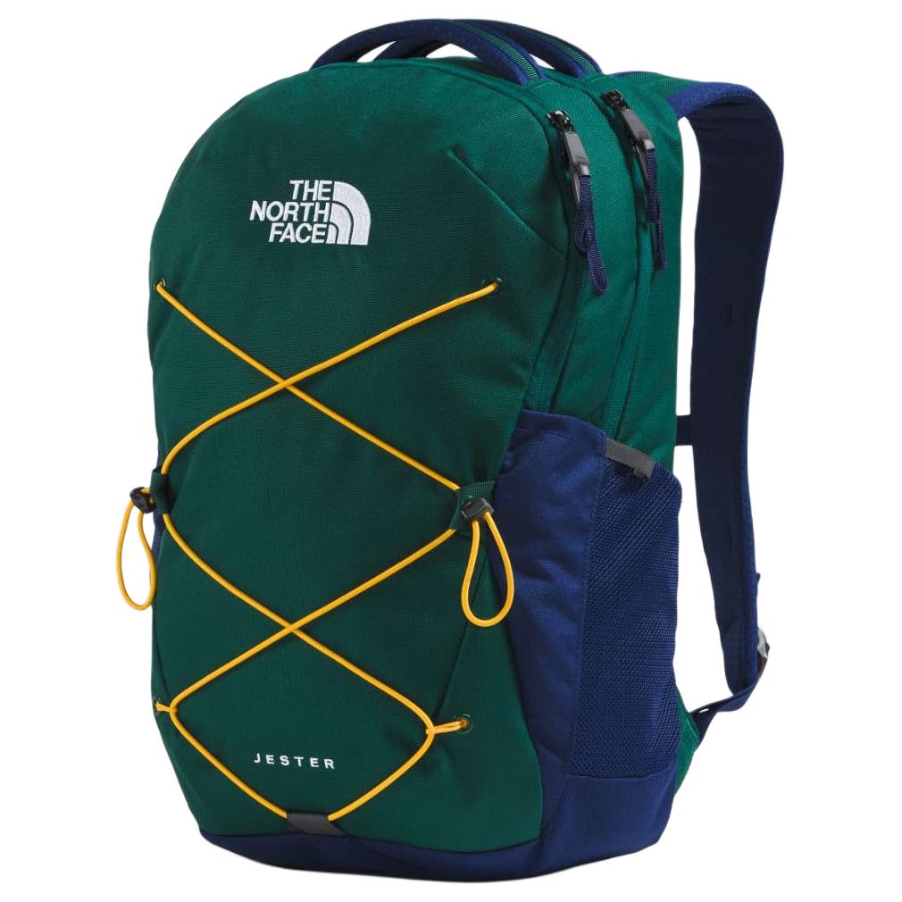The North Face Jester 28L Casual Zipper Closure Backpack Unisex backpack Green NF0A3VXFNF9-O8