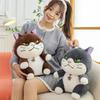 Новая плюшевая игрушка кот Люцифер с брендовой забавной куклой-котом, кукла для игрового автомата с когтями, обмен подарками