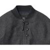 Uniqlo Engineered Garments Совместная работа Однотонный Хлопок Вязаный рукав На пуговицах Рабочая одежда Свободный Летная куртка Унисекс куртки 467597-08