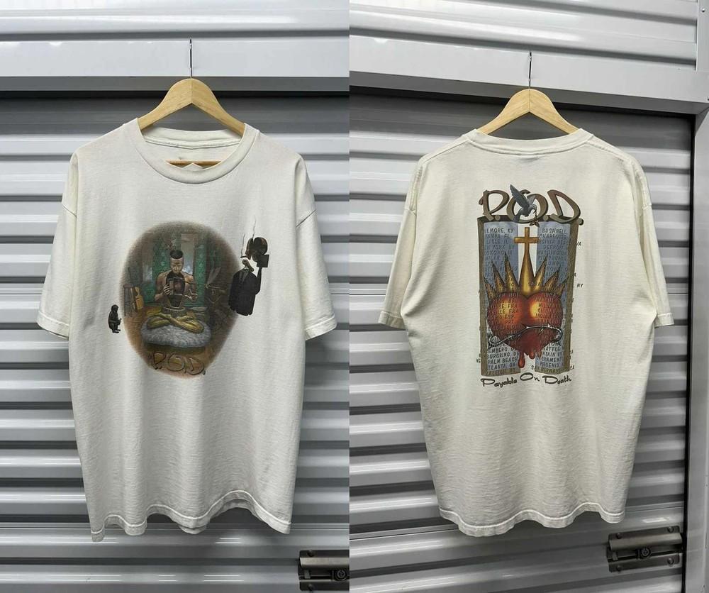 POD Payable On Death band Unisex 100% Cotton T-Shirt S-5XL Unisex T-Shirt